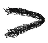 Amosfun Synthetic Dreadlock Extensions Hair Wig for Men and Women Black High Temperature Fibre Hip-hop Style Gentle and Comfortable to Wear Suitable for Party and Daily Dress