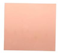 Amosfun Thick Copper Sheet for Jewelry Making and DIY Projects High Hardness Metal Plate Crafting Copper Plate for Electrical Work Modelers Repairs and Architectural Applications