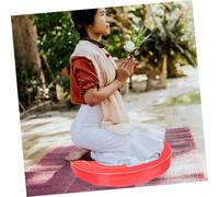 Amosfun Thick Lotus Pattern Meditation Floor Cushion Comfortable Sitting Cushion for Yoga Prayer and Relaxation Cloth Material Wear-resistant and Easy to Clean Suitable for Home and Temple