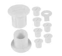 Amosfun Toilet Ladder Accessories Bathroom Toilet Repair Screw Potty Plastic White