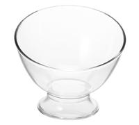 Amosfun Transparent Trifle Bowls Multi Function Dessert and Fruit Bowls for Salad Soup and Snacks Non Slip Design for Easy Use Housewarming
