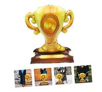 Amosfun Trophy Aluminum Foil Balloon for Graduation Party and Sports Event Decoration Indoor Outdoor Decorative Balloon for Photography Background