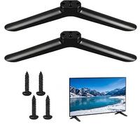 Amosfun " TV Stand Legs - Universal Tabletop Base for 32-65"" Flat Screen TVs, No-Drill Setup with Screws & Anti-Slip Pads - for Living Room, Bedroom, Small Spaces"