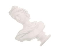 Amosfun Unique White Resin Classical God Statue Greek Mythology Desktop Ornament Inspirational Decor, Lightweight Sculpture for Clothes Shop or Office Home Ornament