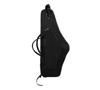 Amosfun Universal Saxophone Case Alto Saxophone Case Black Oxford Cloth Sponge Waterproof Shockproof Reasonable Structure Craftsmanship Suitable for Travel