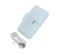 Amosfun USB Wet Wipe Warmer for Baby with 6600Mah Battery, Portable Plastic Diaper Wipe Heater Featuring Constant Temperature Control, for Home and Car Use