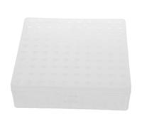Amosfun Vial and 100 Mesh in Quickdrain Wells with Individual Holes Washing Rack for 1.5ml 2ml Vials for Ultrasonic Autosampler Suitable Cleaners Laboratory Use