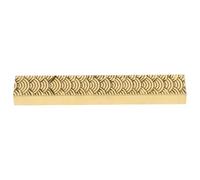Amosfun Vintage Brass Calligraphy Paperweight for Rice Paper and Sketches | Antique Finish, Smooth Polished Surface, Reliable Stability, Tabletop Decor for Artists, Studio Desks and Professionals
