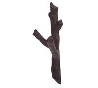 Amosfun Vintage Cast Iron Wall-Mounted Coat Hook, Small Twig-Shaped Heavy Duty Key Holder for Hallway and Entryway, Decorative Rustic Wall Hanging Storage Hook for Hats and Coats