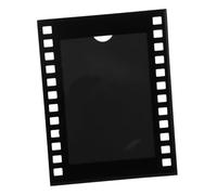 Amosfun Vintage Film Strip Picture Frame Rustic Tabletop Display for Portraits and Bridal Photos Cinematic Style Retro Desk Decor Memorable Wedding