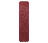 Amosfun Vintage for Office Leather Protective Pen Bag Pouch Pen and Handbag Use Suitable for Students and Office Workers