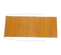 Amosfun Vintage Style Bamboo Calligraphy Sheet 15.8x38.4cm DIY Handmade Blank Bamboo Book for Menu Making and Chinese Writing Practice Craft Accessory