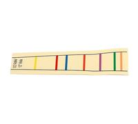 Amosfun Viola Fret Finger Sticker Paper Fingerboard Sticker 12 Inch 1/2 Viola No Damage Easy to Adhere Or Remove Learning Accessory for Beginner Students Practice