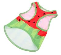 Amosfun Watermelon Puppy T-shirt Cooling Ice Vest Adds Cooling like An Air-conditioner Comfortable Silk Material Size L for Outdoor Activities in Summer Suitable for Dogs and Puppies