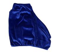 Amosfun Wear Resistant Ice Skating Shoe Covers, 1 Pair Protective Polyester Skates Boot Covers, Portable Figure Skating Boot Accessory for Indoor and Outdoor Use, Size L Navy Blue