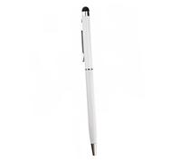 Amosfun White 2-in-1 Capacitive Stylus Pen and Ballpoint Pen for Touch Screen Smartphone Drawing