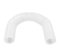 Amosfun White Expandable Pet Tunnel for Hamsters Gerbils Ferrets Guinea Pigs - Plastic Training Tube Hideout for Small Animal Cage Enrichment