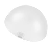 Amosfun White Plastic Flash Dome Diffuser for Camera Flashlight, Lightweight and Designed to Soften Harsh Flash Lighting, for Photography and Studio Use