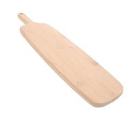 Amosfun Wood Chopping Board with Handle Kitchen Cutting Board for Pizza Meat Vegetables Stylish and Practical Design for Easy Use and Cleaning