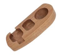 Amosfun Wooden Chicken Egg Stand with Elegant Design, Securely Holds Eggs and Easy Maintenance, for Kitchen Countertop Display and Serving
