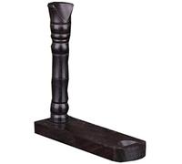 Amosfun Wooden Flute Storage Holder Stand Black Wood Flute Bracket Display Rack for Home and Craft Show Displays, Delicate Adornment and Beautiful Design