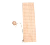 Amosfun Wooden Seesaw Playing Hamster Balance Easy to Clean Resistant Wood Material Seesaw Shape for Climbing and Playing Pets Hamsters