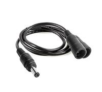 Amostik Y Splitter Cable for Bike Light - Enables to Drive 2 Bike Light Bicycle Headlight from 1 Battery Pack
