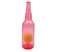 Amotee Crunchnplay Bottle Toy, Chew & Squeeze Buddy Play Bottle Toy, Zentric Water Bottle Dog Toy, Bottle Chew Toys for Dogs, Dog Chew Toys, Interactive Dog Toys for Small Medium Large Dog(Red L)