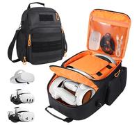 Amotpo Carrying Case for Meta Quest 3s/3/2, Large Travel Case Compatible with Oculus Quest 3 Headset, Quest Pro, Touch Controllers Accessories for Travel Home Storage