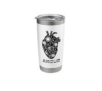 Amour (with Cosmic Heart) Stainless Steel Insulated Tumbler