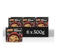 Amoy Straight to Wok Medium Noodles, 2 x 150 g (Pack of 6)