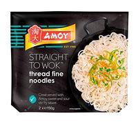 Amoy Straight to Wok Thread Fine Noodles (2 per Pack - 300g) - Pack of 2