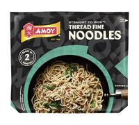 Amoy Straight To Wok Thread Fine Noodles, 2 x 150g