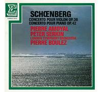 Amoyal/Serkin/Boulez/London So - Schoenberg: Violin & Piano