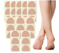 AMOYER 10 Sheets Moleskin Adhesive Pads Mole Skin Tape Stickers for Feet, Heel Blister Prevention Tape Moleskin Patches Reduce Friction
