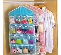 AMOYER 16 Pockets Clear over Door Hanging Bag Shoe Rack Hanger Storage Tidy Organizer Home Hang Storage Bag