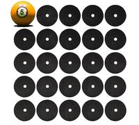 AMOYER 35pcs Pool Table Marker Dots Billiard Spot Position Stickers Self-adhesive Snooker Spot Locator Stickers Billiard Accessories
