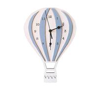 AMOYER Nordic Style Hot Air Balloon Clock Creative Wall Hanging Clocks for Children Room Decoration Random Color