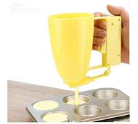 AMOYER Pancake Cupcake Batter Dispenser Tool Perfect for Waffles Muffin Mix Crepes Cakes