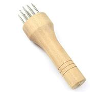 AMOYER Stainless Steel Meat Tenderizer Mallet Wood Handle Meat Blades Needle Food Gadget Beef Pork Chicken Kitchen Accessories