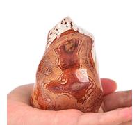 AMOYSTONE Polychrome Bronze Flint Towers Obelisk Natural Healing Glass Quartz Towers Reiki Energy Decoration Home Office 1 to 1 Pound