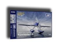 AMP 48-026 1/48 British Racing Seaplane Supermarine S-6A Plastic Model kit