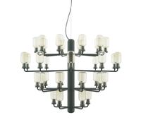 Amp Chandelier Large Gold & Green