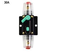 AMP Circuit Breaker Fuse 10A 100A for 12V 24V DC Automotive Applications with Overcurrent Protection (30A)