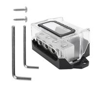 Amp Distribution Block - 12V Ground Power Splitter, Unit Flame Retardant Terminal Hub System | Heavy Duty Automotive Battery Connection Management Device for Truck SUV Vehicle