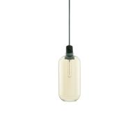 Amp Lamp pendant lamp Ø 11.2 x H 26 cm / GOLD-GREEN Normann Copenhagen SINGLE PIECES