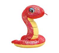 Amp Lotion 1 Piece Ornament Mascot 2025 Chinese Year Of Present For Home Store Restaurant Tabletop Zodiac New Year Blessing Souvenir 20cm/8inch Nx3 Amp (Red, A)