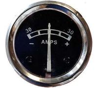 Amp Meter Gauge Battery Ammeter 30-0-30 Vintage Fits Massey Tractor 12V QTP 62062
