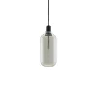 Amp Pendant Large Smoke-coloured/Black