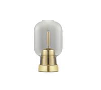 Amp Table Lamp Smoke-coloured/Brass